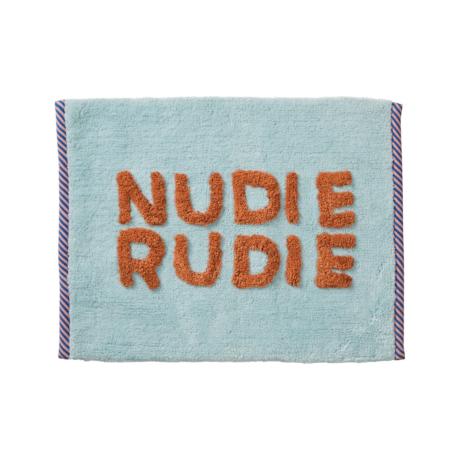 Tula Nudie Bath Mat Mini - Sky-Soft Furnishings-Sage & Clare-The Bay Room