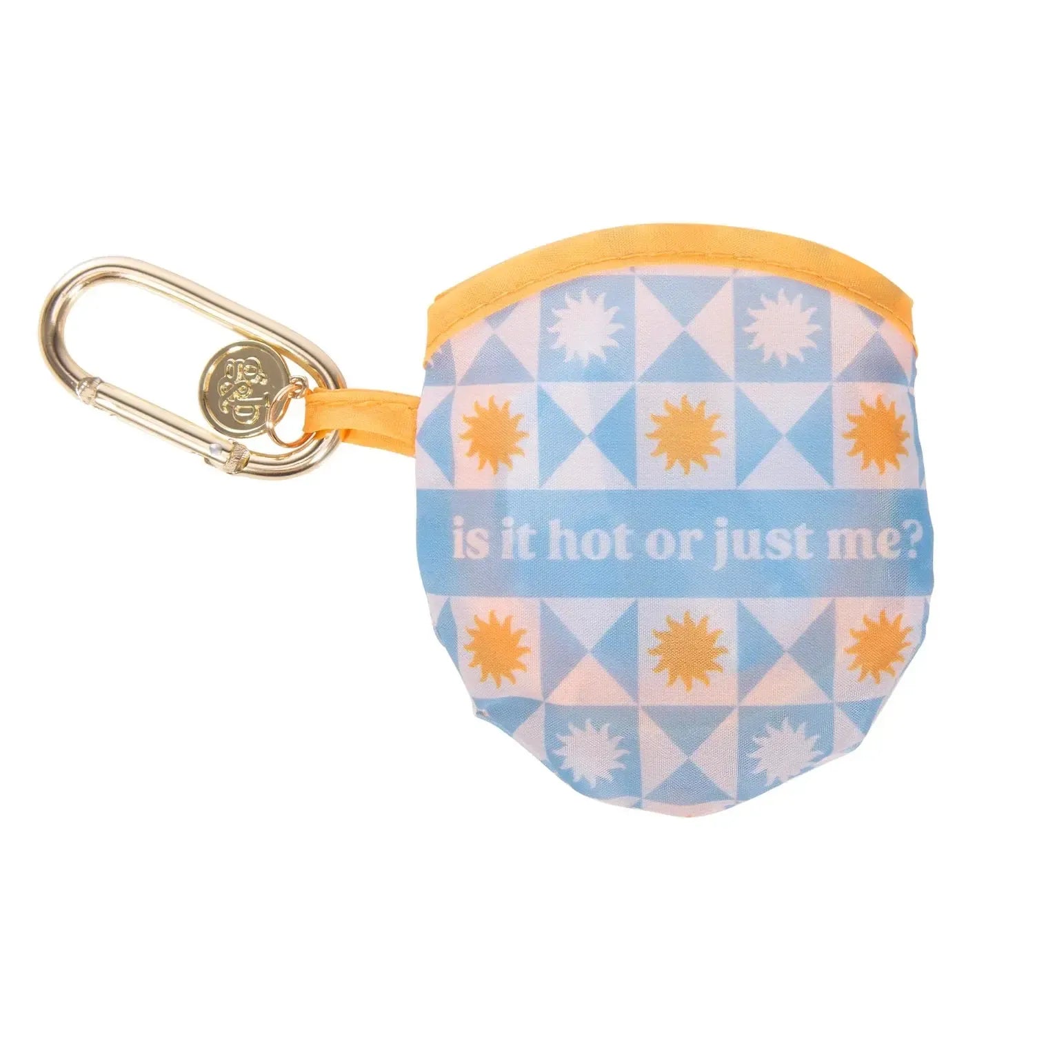 Twist 'n' Pop Fan with Carabiner-Beauty & Well-Being-IS Gift-The Bay Room