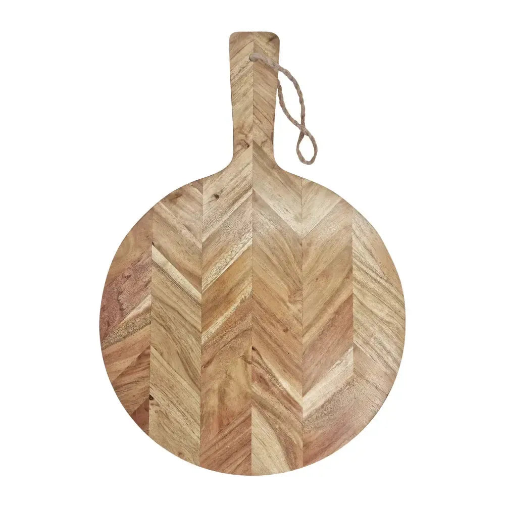 Tyrone Serving Board Round 50x34cm Natural-Dining & Entertaining-J.elliot-The Bay Room