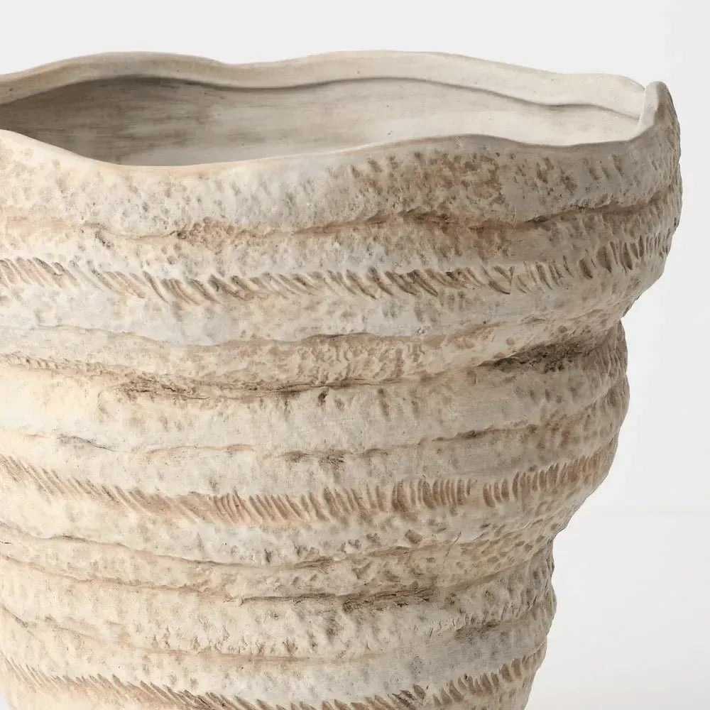 Ulrika Pot Dune 28x27x24cm-Pots, Planters & Vases-Floral Interiors-The Bay Room