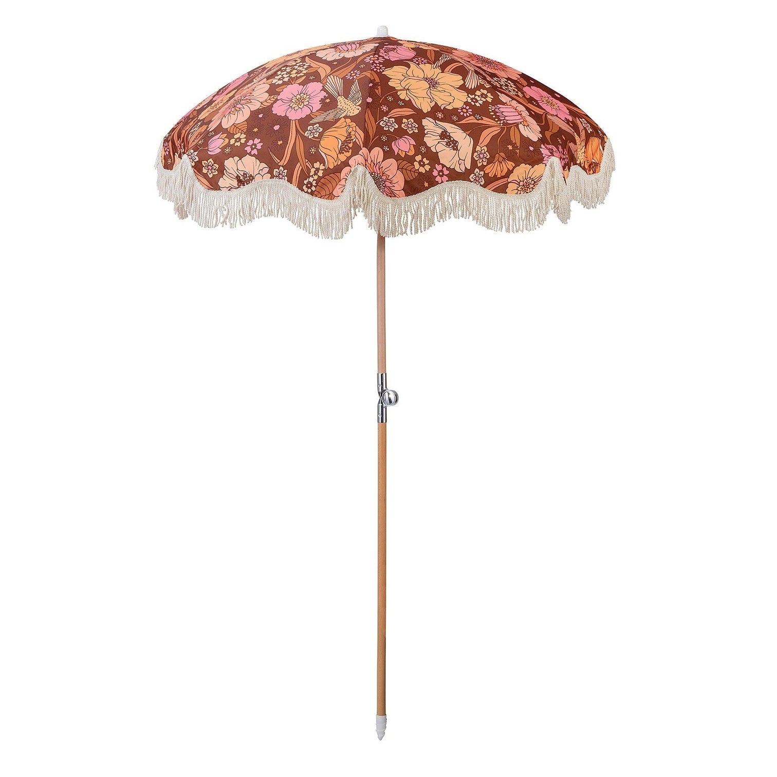 Umbrella Small Vintage Flowers-Travel & Outdoors-Kollab-The Bay Room