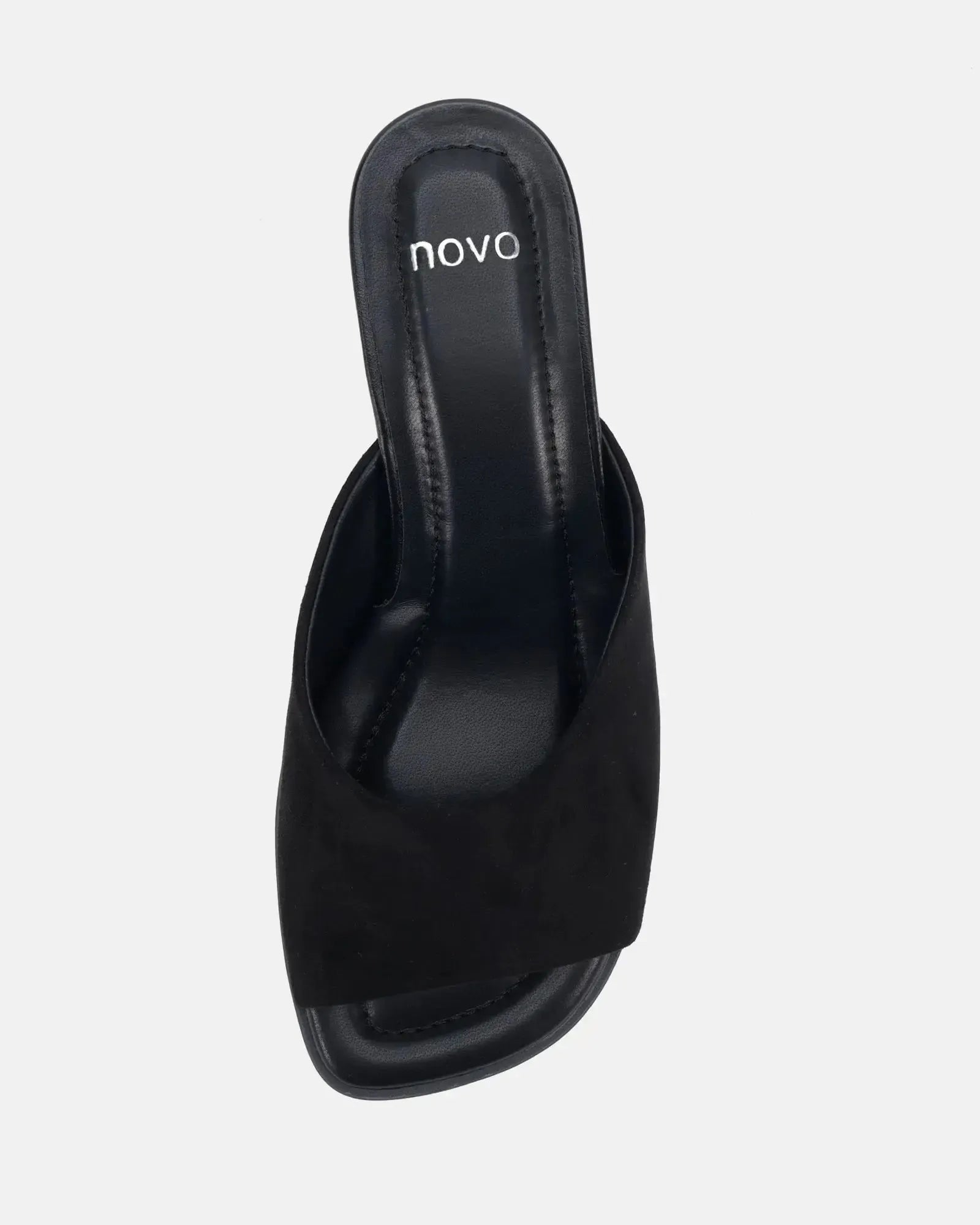Vallie Black Suede-Footwear-Novo-The Bay Room