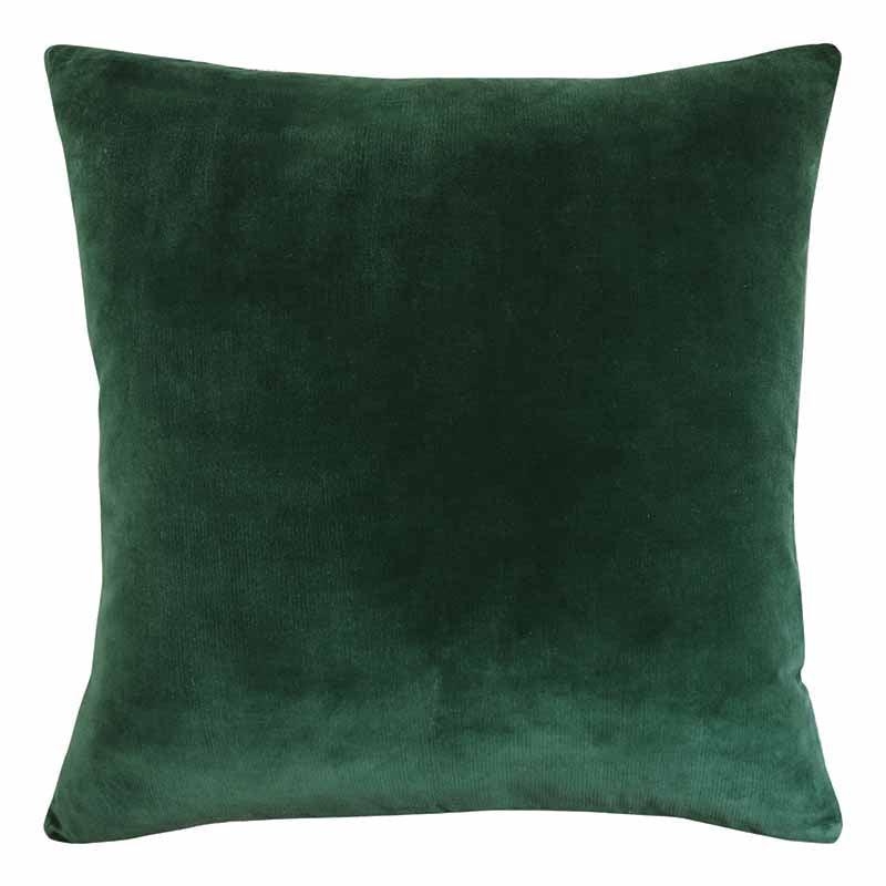 Velvet Forest Linen Cushion 55x55cm-Soft Furnishings-Madras Link-The Bay Room