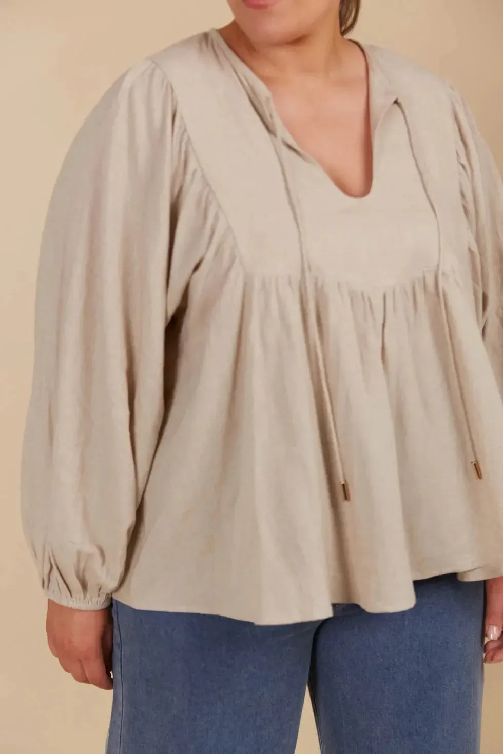 Venus Blouse - Canvas-Tops-Isle Of Mine-The Bay Room