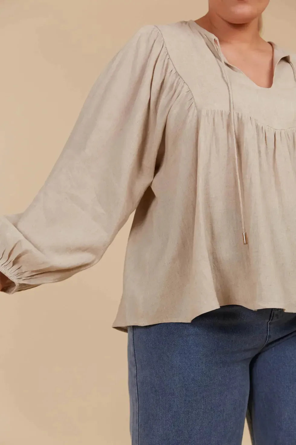 Venus Blouse - Canvas-Tops-Isle Of Mine-The Bay Room