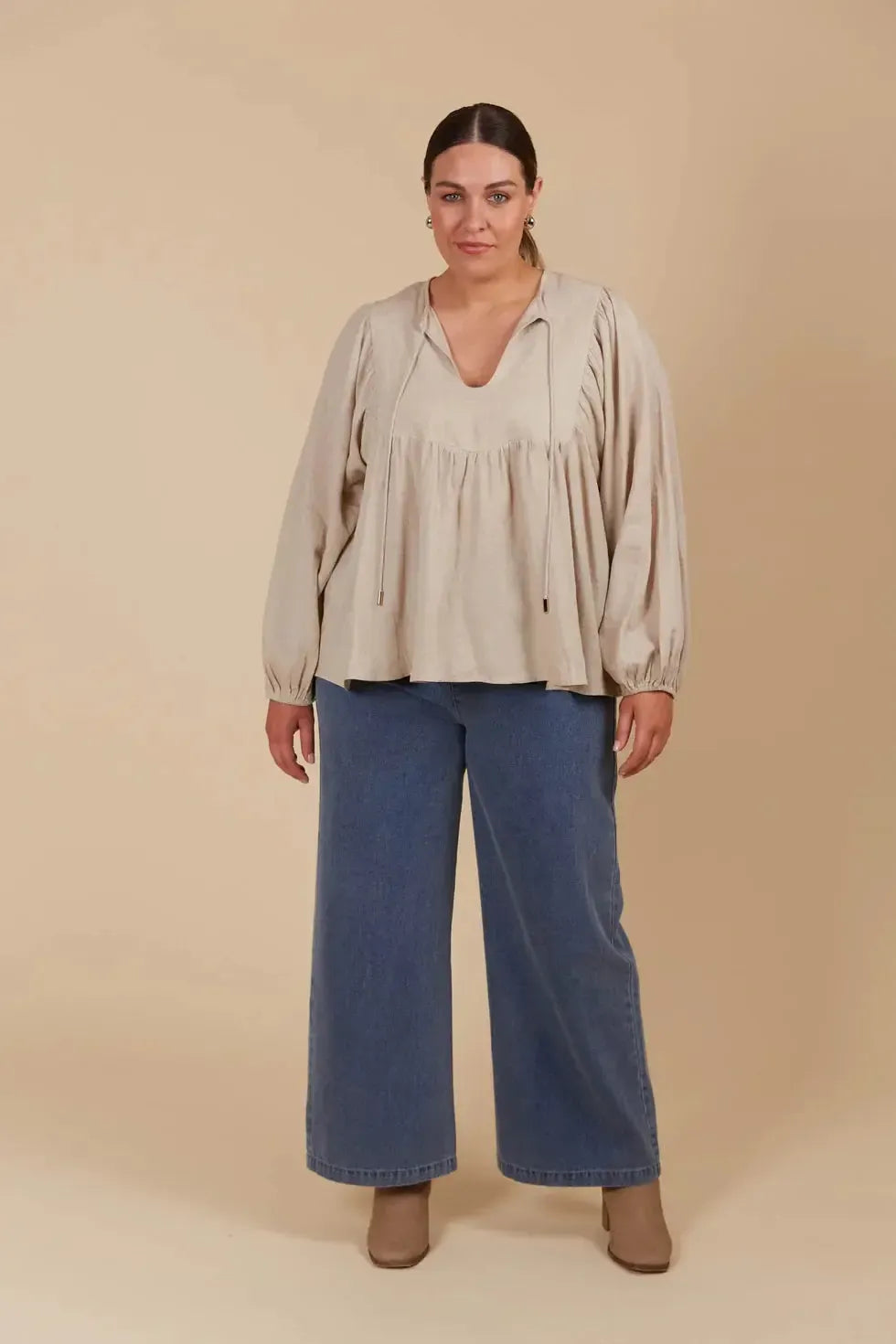 Venus Blouse - Canvas-Tops-Isle Of Mine-The Bay Room