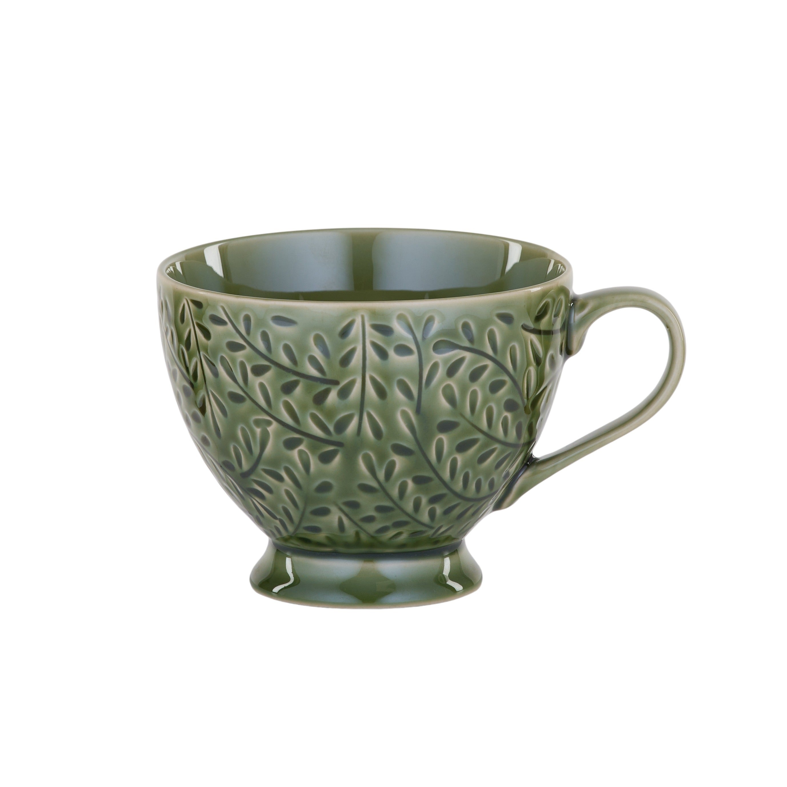 Venus Ceramic Mug 11x14.5x9cm Green-Dining & Entertaining-Coast To Coast Home-The Bay Room