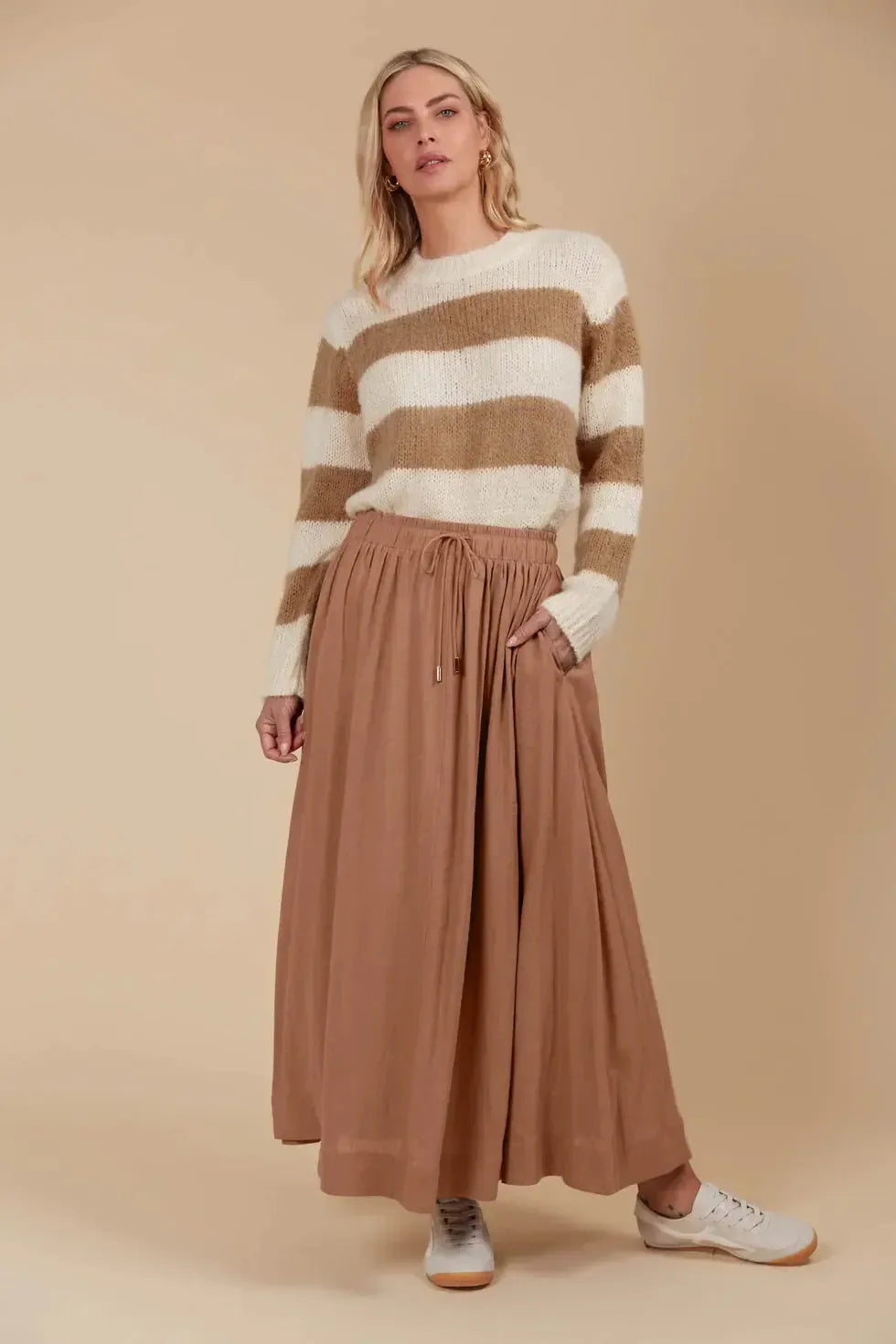 Venus Skirt - Toffee-Skirts-Isle Of Mine-The Bay Room