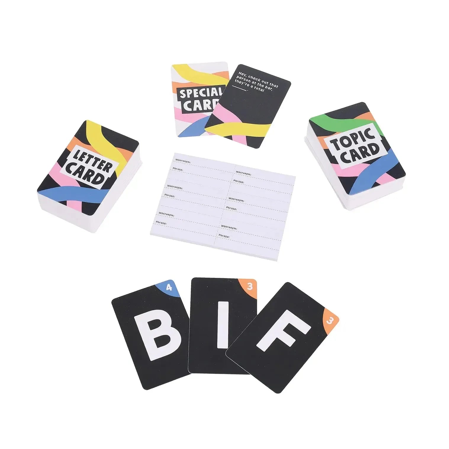 Wacronyms-Fun & Games-Ridley's-The Bay Room