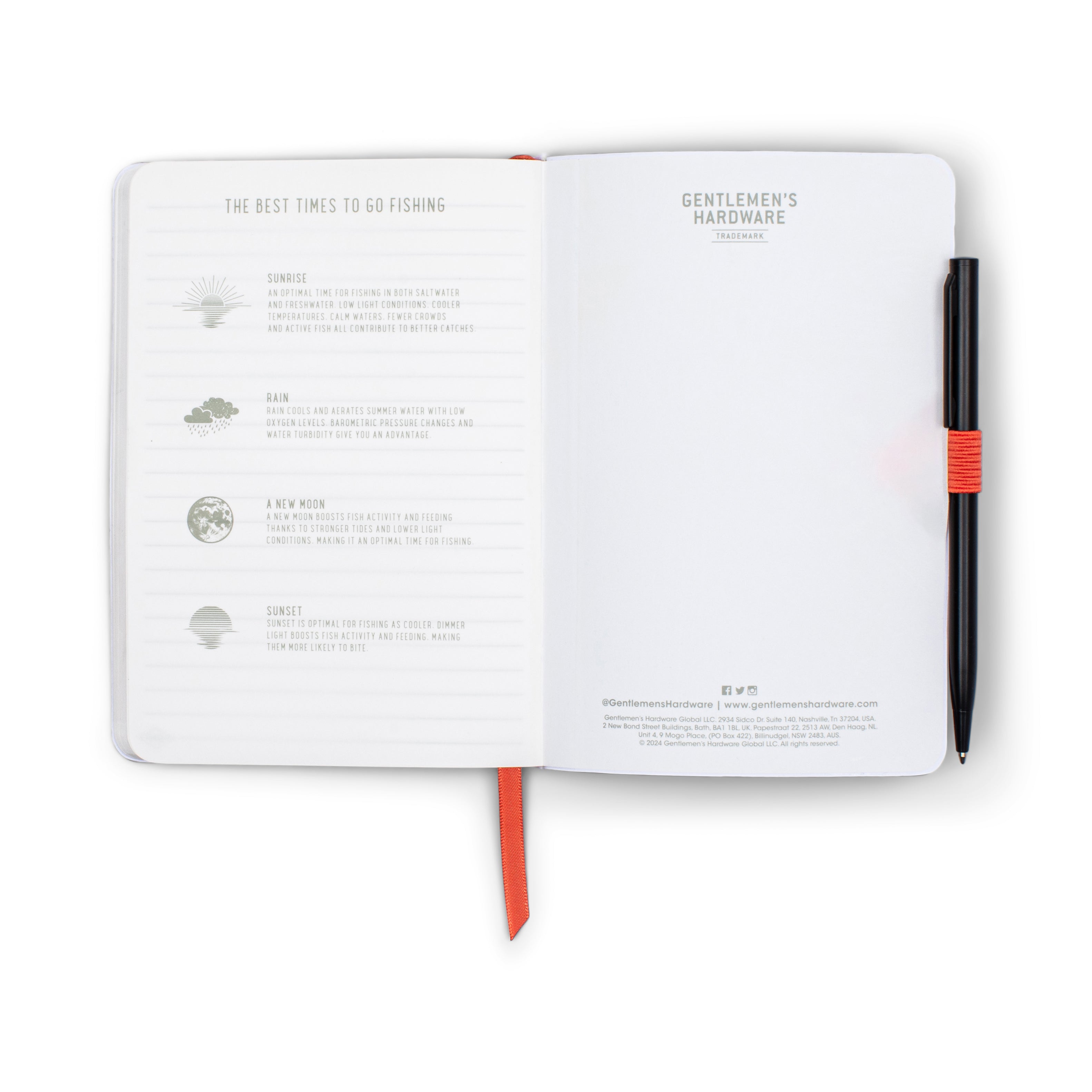Waterproof Fishing Notebook-Travel & Outdoors-Gentlemen's Hardware-The Bay Room