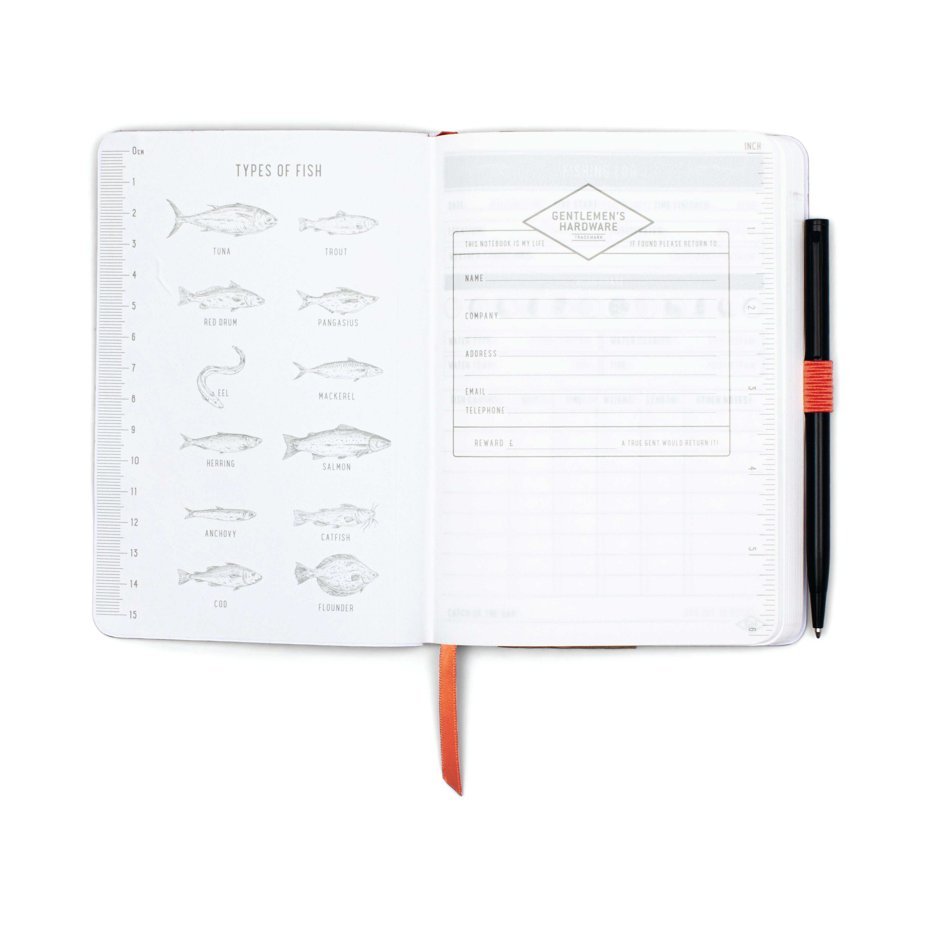 Waterproof Fishing Notebook-Travel & Outdoors-Gentlemen's Hardware-The Bay Room