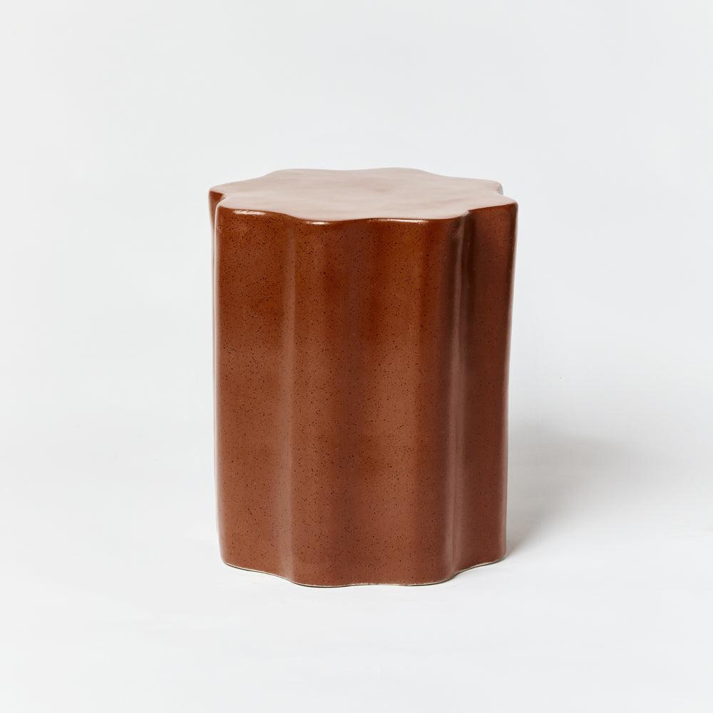Wave Side Table Speckle Chocolate-Furniture-Bonnie & Neil-The Bay Room