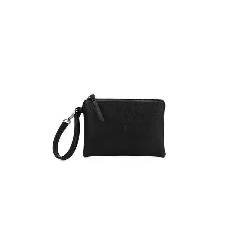 Waverly Black 3 Piece Woven Handbag Tote-Bags & Clutches-Black Caviar Designs-The Bay Room
