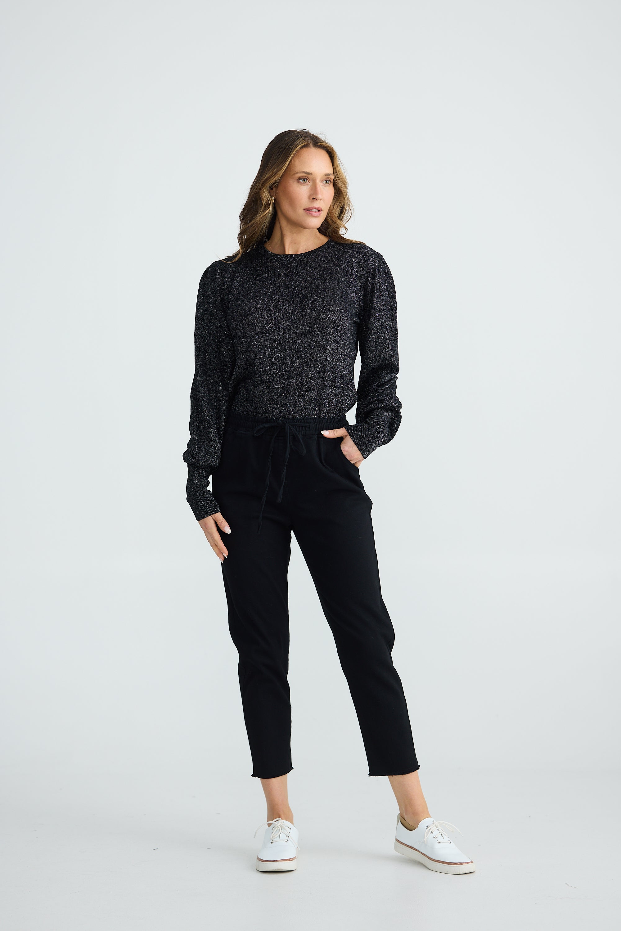 Wayfarer Pant - Black-Pants-Brave & True-The Bay Room