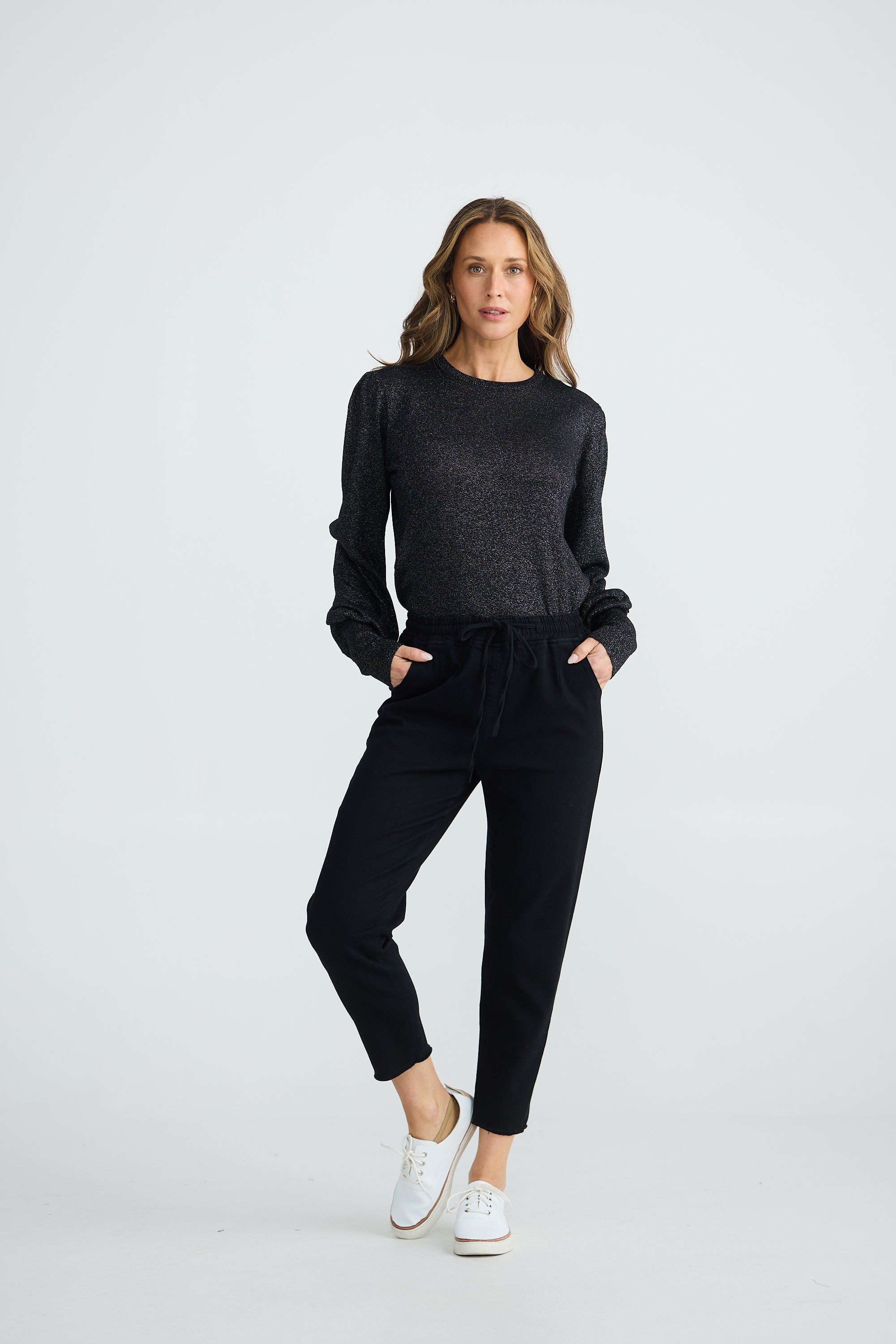 Wayfarer Pant - Black-Pants-Brave & True-The Bay Room