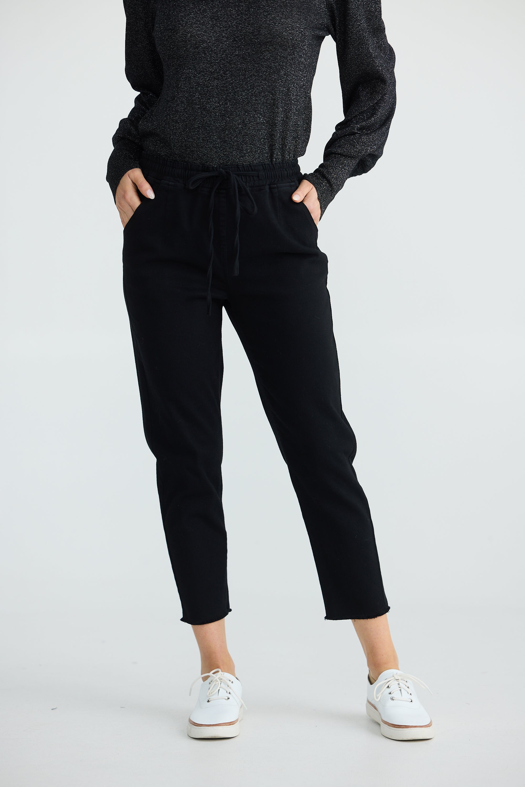 Wayfarer Pant - Black-Pants-Brave & True-The Bay Room