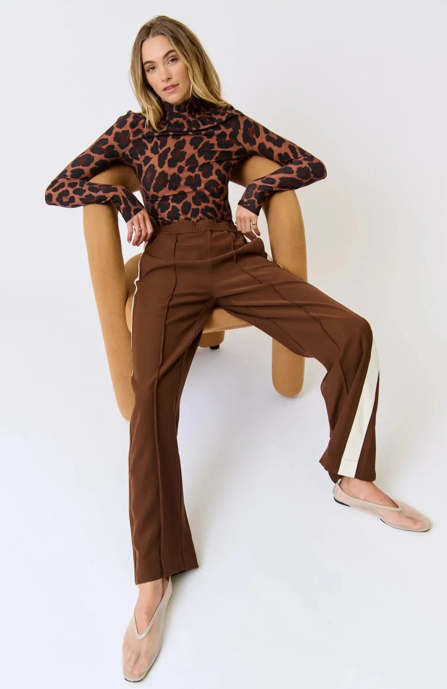 Weston Pant - Coco-Pants-Cartel & Willow-The Bay Room