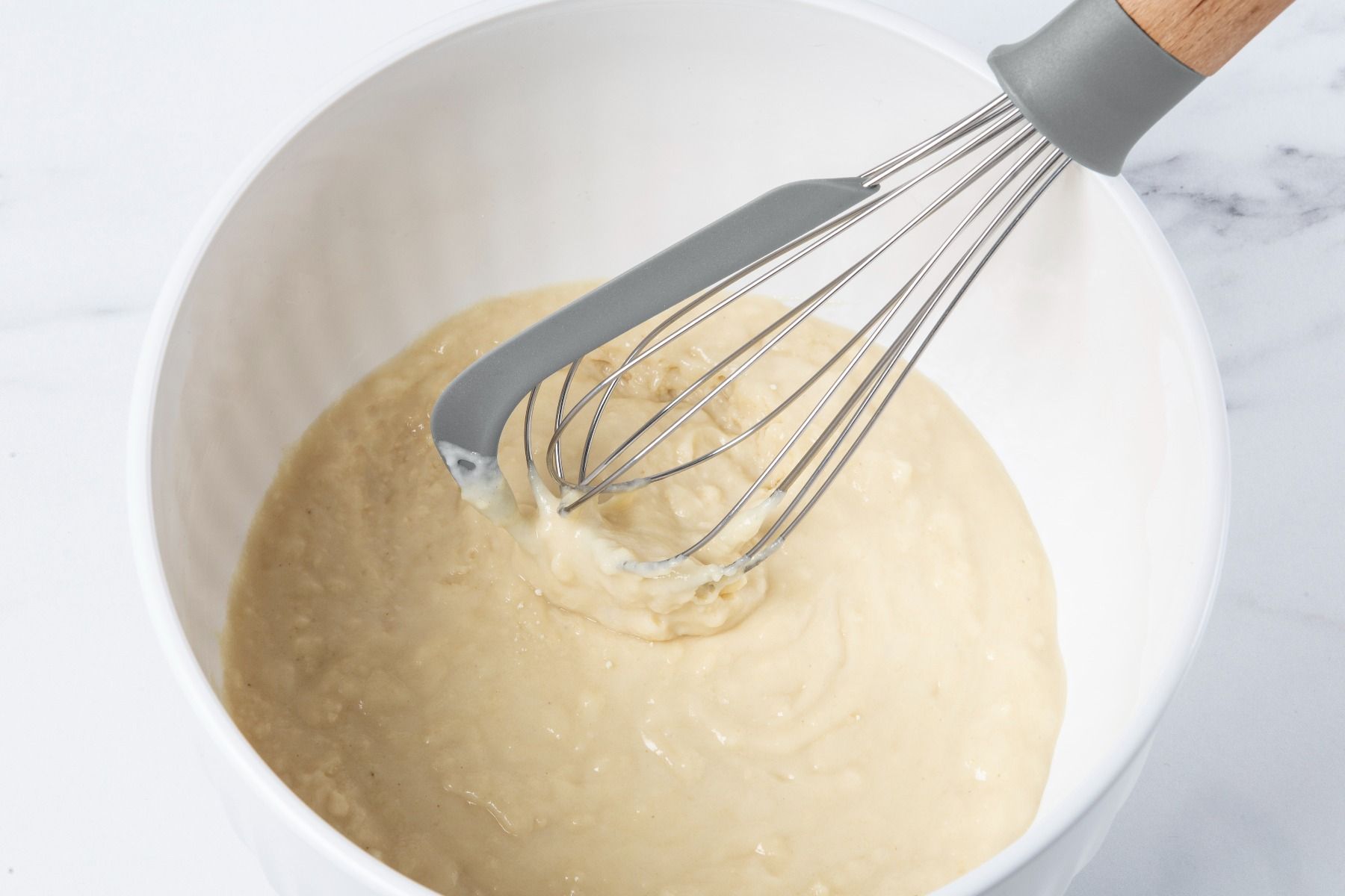 Whisk With Silicone Scraper-Kitchenware-Grand Designs-The Bay Room