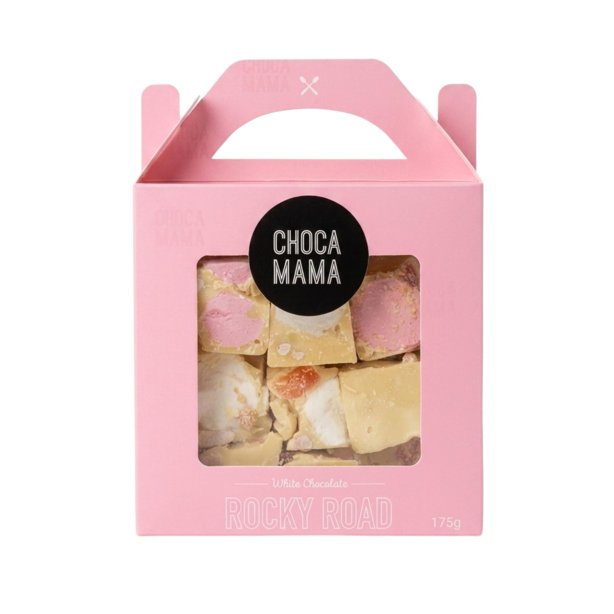 White Rocky Road Bites 175g-Gourmet Food & Drink-Chocamama-The Bay Room