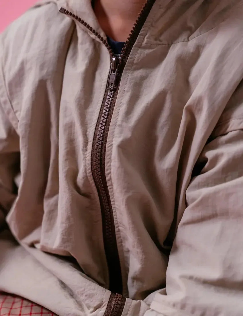 Windbreaker in Biscuit-Clothing & Accessories-Sonny Label-The Bay Room