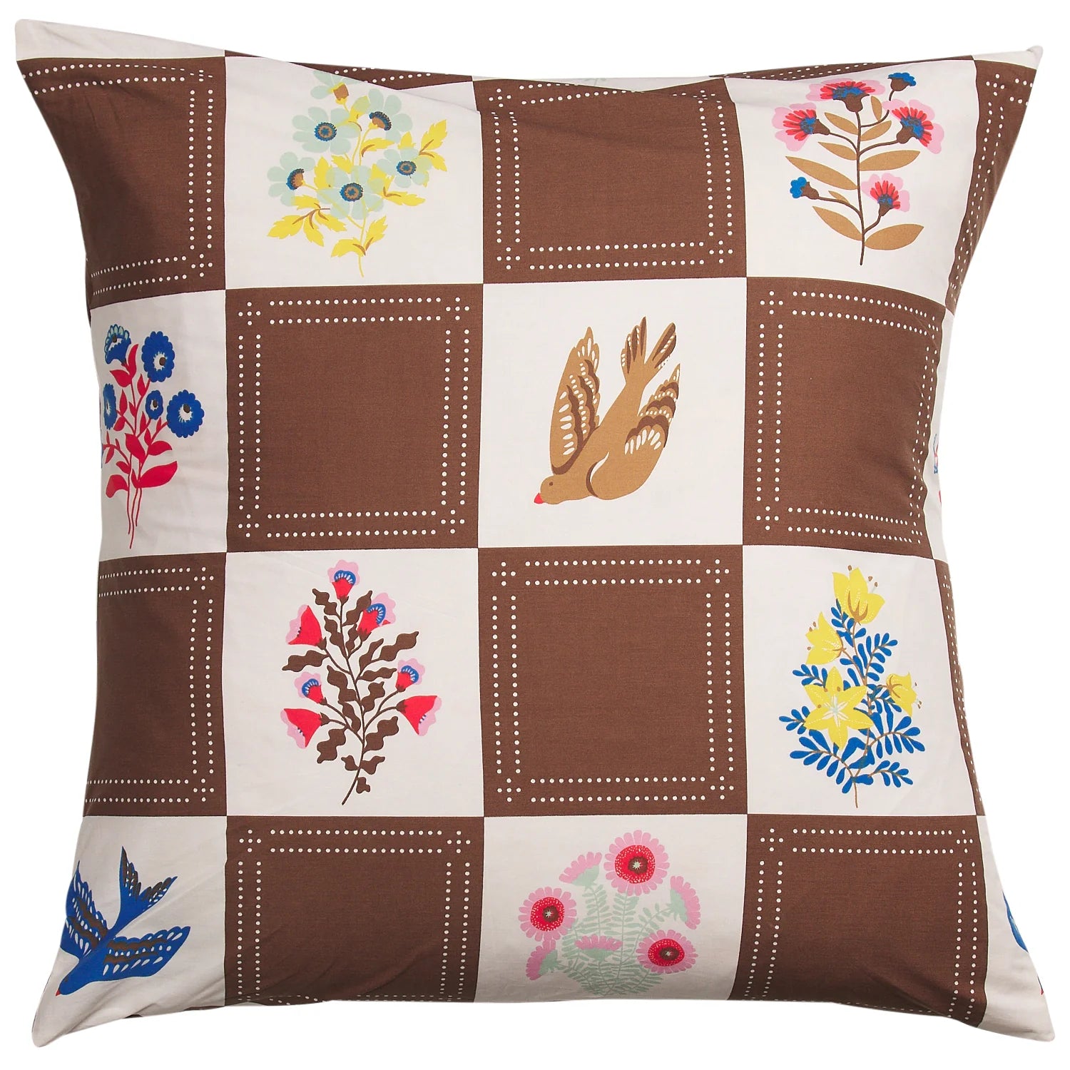 Winona Cotton Euro Pillowcase Set-Soft Furnishings-Sage & Clare-The Bay Room