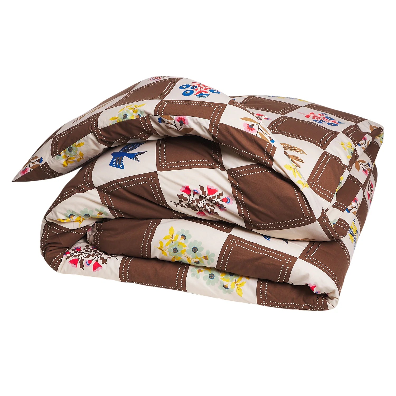 Winona Cotton Quilt Cover-Soft Furnishings-Sage & Clare-The Bay Room