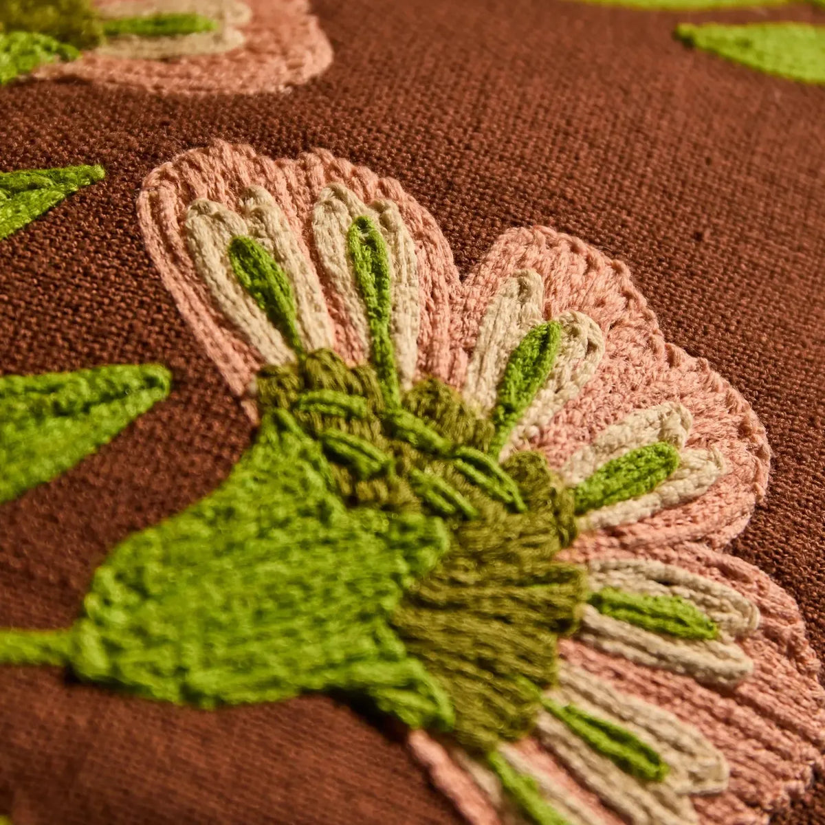 Winona Embroidered Cushion-Soft Furnishings-Sage & Clare-The Bay Room
