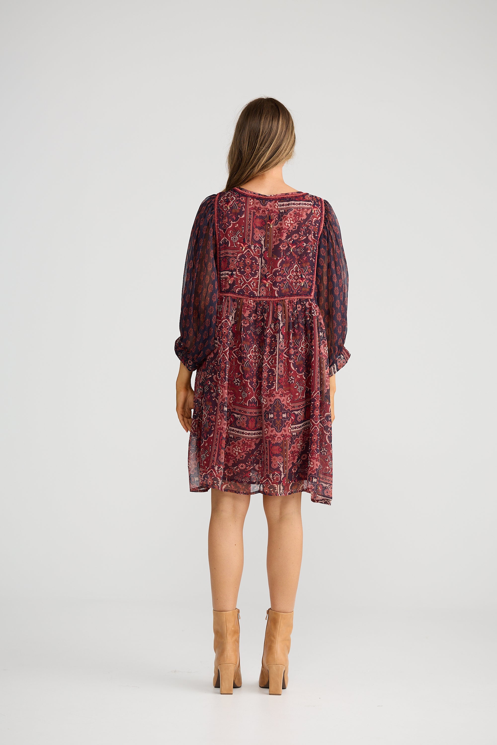 Wisteria Mini Dress - Mystic Weave-Dresses-Talisman-The Bay Room