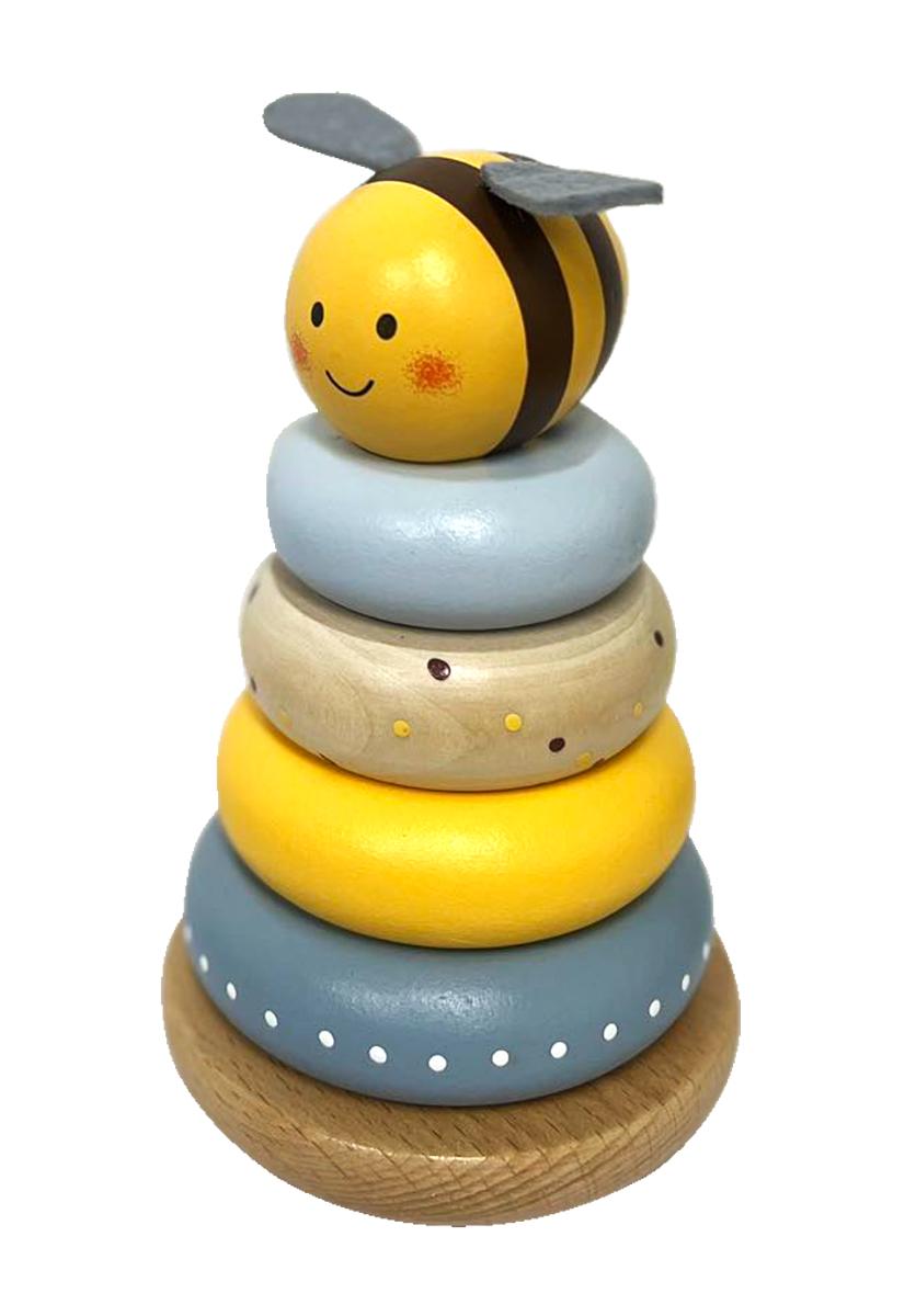 Wooden Bee Stacking Toy-Toys-ToysLink-The Bay Room