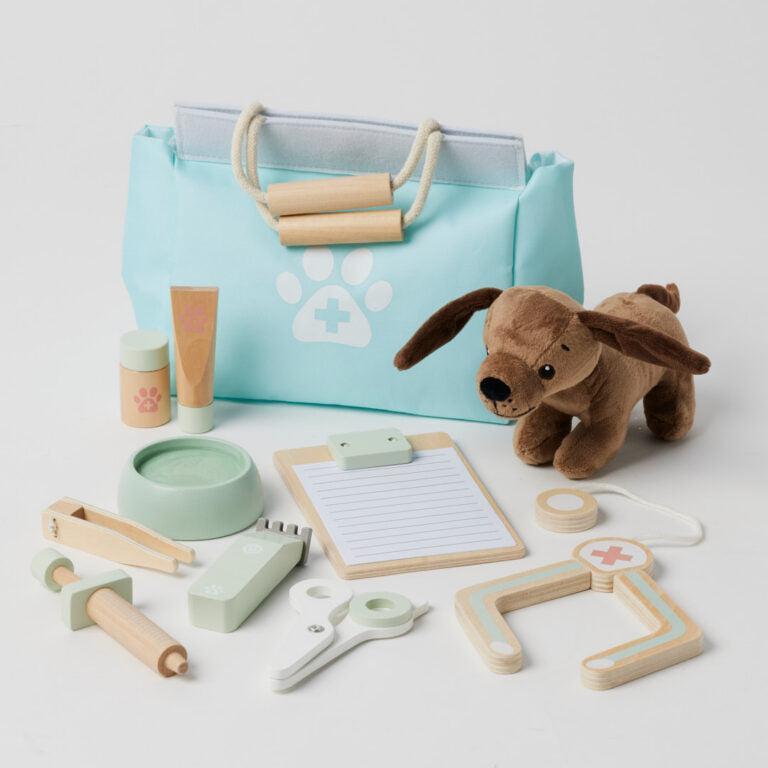 Wooden Vet Play Set-Toys-Zookabee-The Bay Room