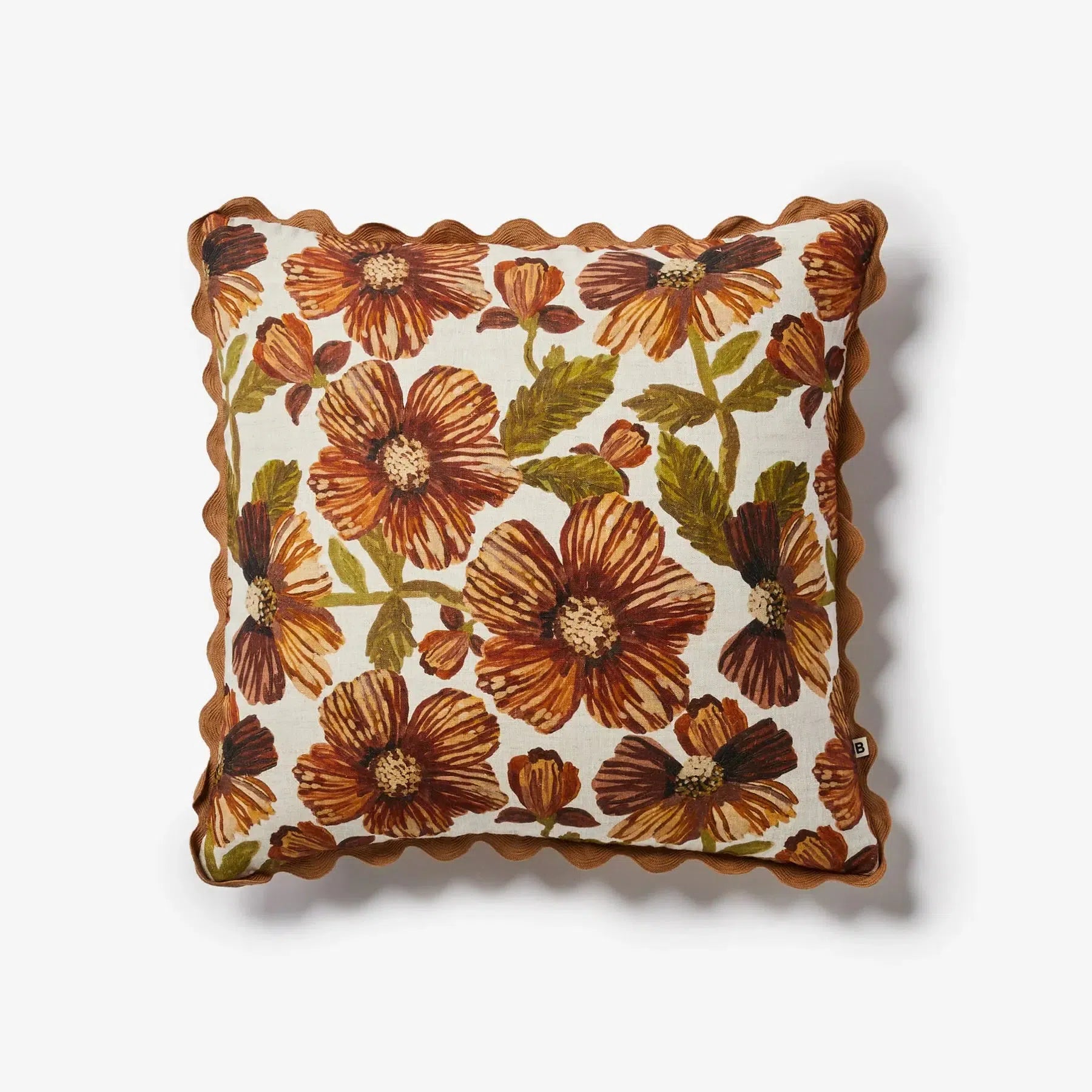 Woodland Hazelnut 50cm Cushion-Soft Furnishings-Bonnie & Neil-The Bay Room