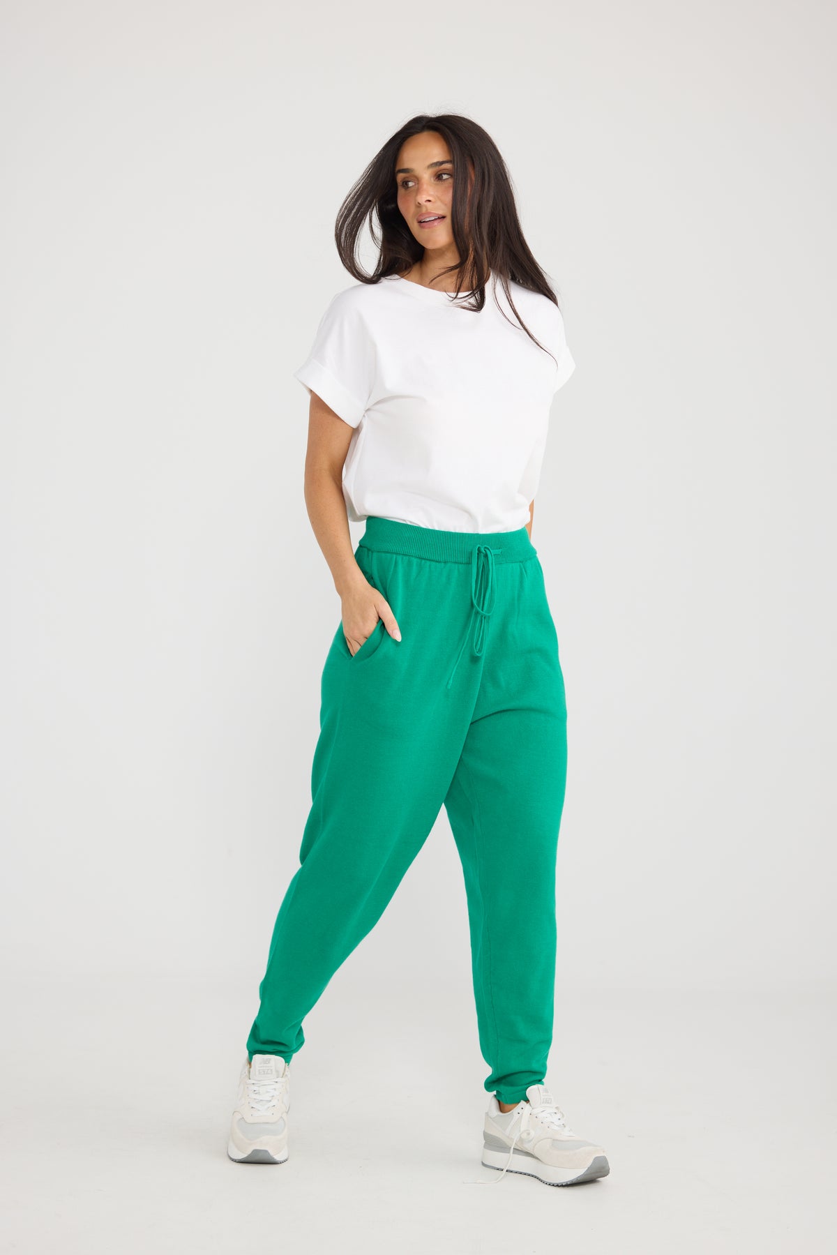 Woodside Pant - Jade-Pants-Brave & True-The Bay Room
