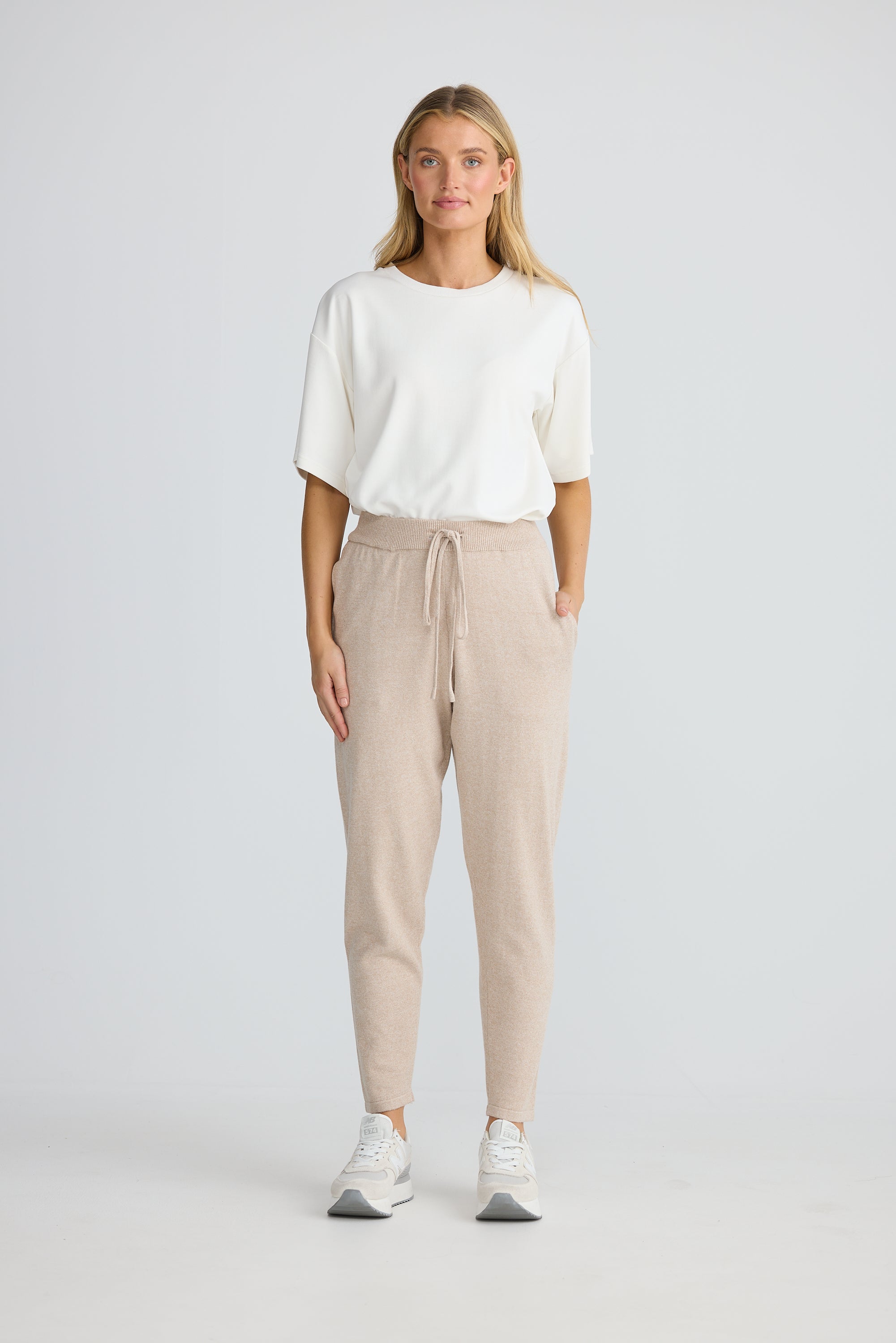 Woodside Pant - Oat Marle-Pants-Home Love-The Bay Room
