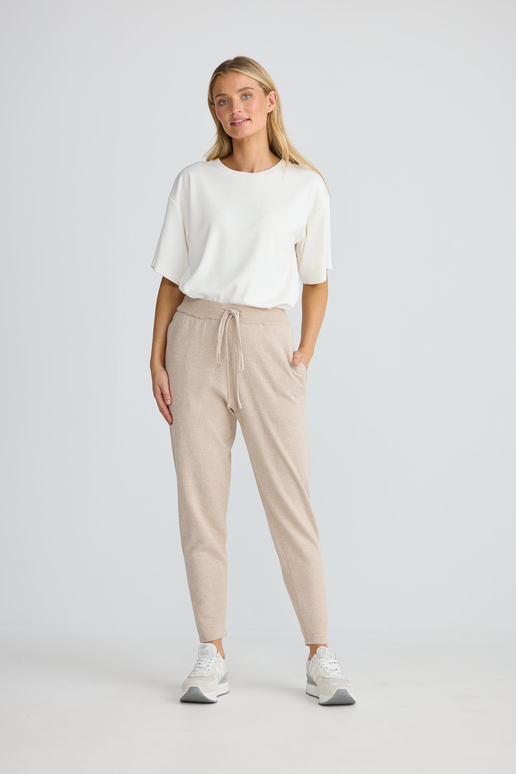 Woodside Pant - Oat Marle-Pants-Home Love-The Bay Room