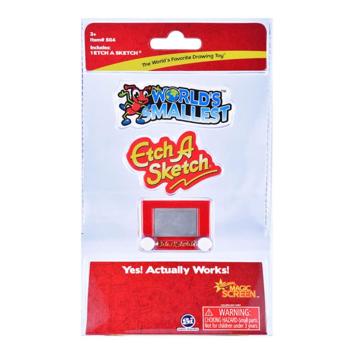 World's Smallest Etch A Sketch-Toys-World's Smallest-The Bay Room