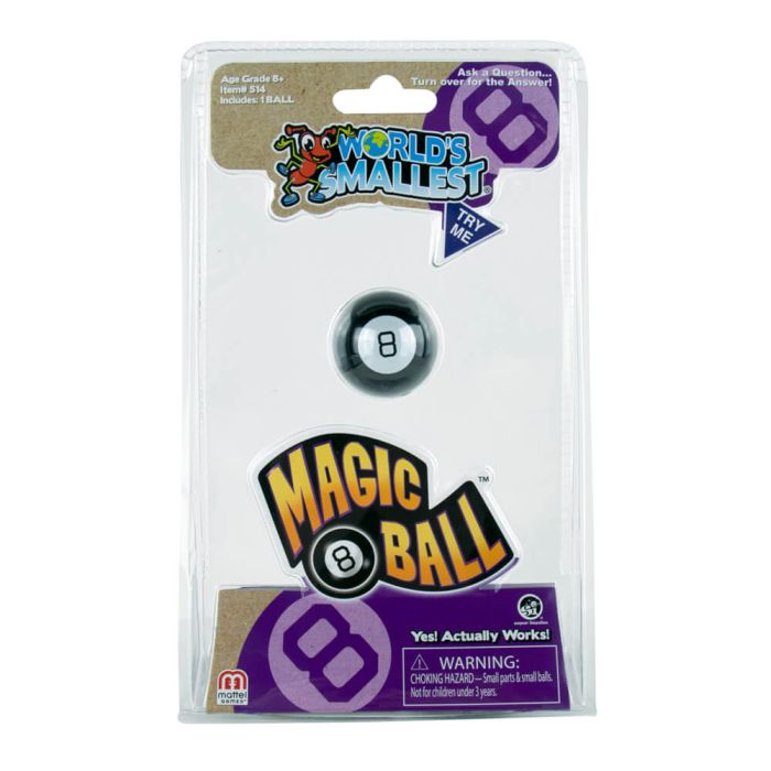 World's Smallest Magic 8 Ball-Toys-World's Smallest-The Bay Room