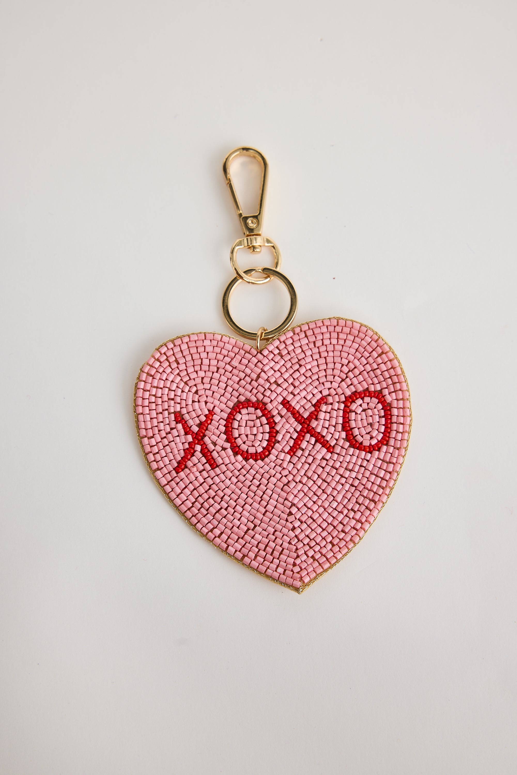 XOXO Keyring - Pink-Keyrings-Holiday-The Bay Room