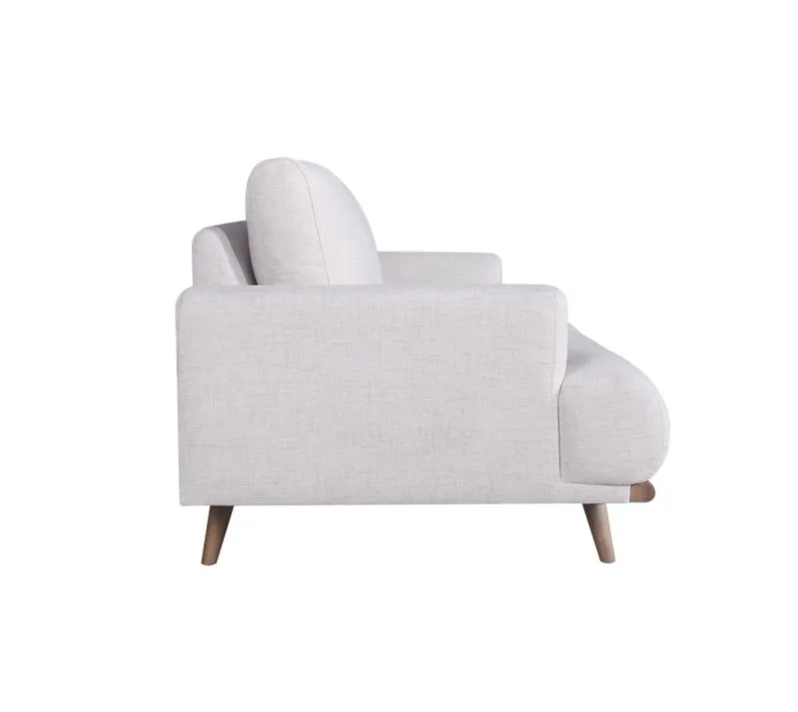 Xander 3 Seater Sofa Luna Almond 227x94x88cm-Furniture-Elme Living-The Bay Room