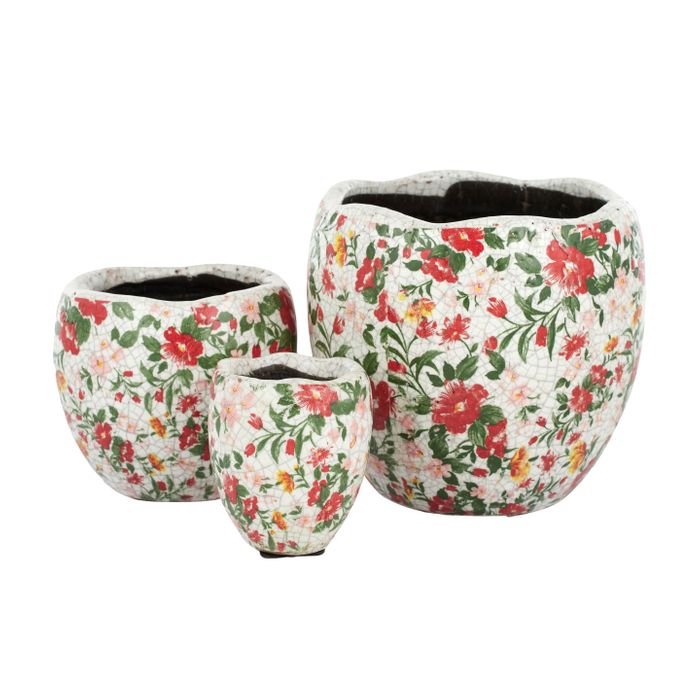 Yasmin Ceramic Pot-Pots, Planters & Vases-Coast To Coast Home-The Bay Room