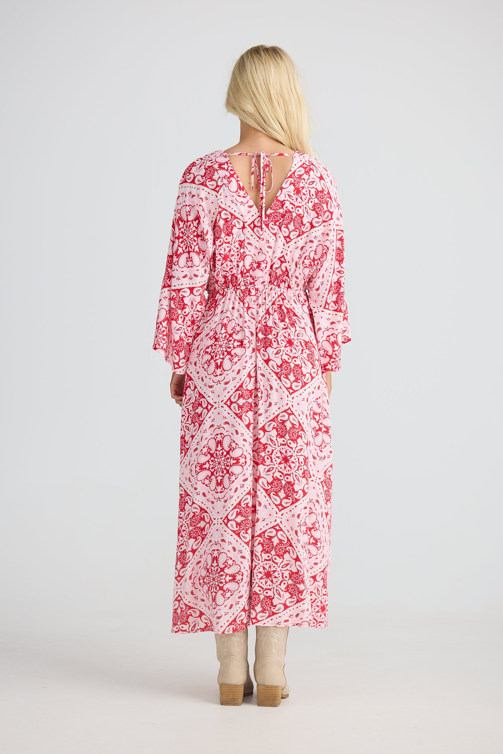 Yuki Midi Dress - Wild Heart Bandana-Dresses-Talisman-The Bay Room