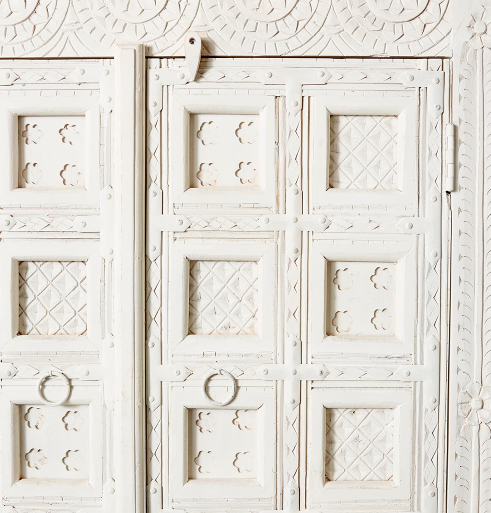 Zarna Cabinet White 93x45x192cm-Furniture-Elme Living-The Bay Room