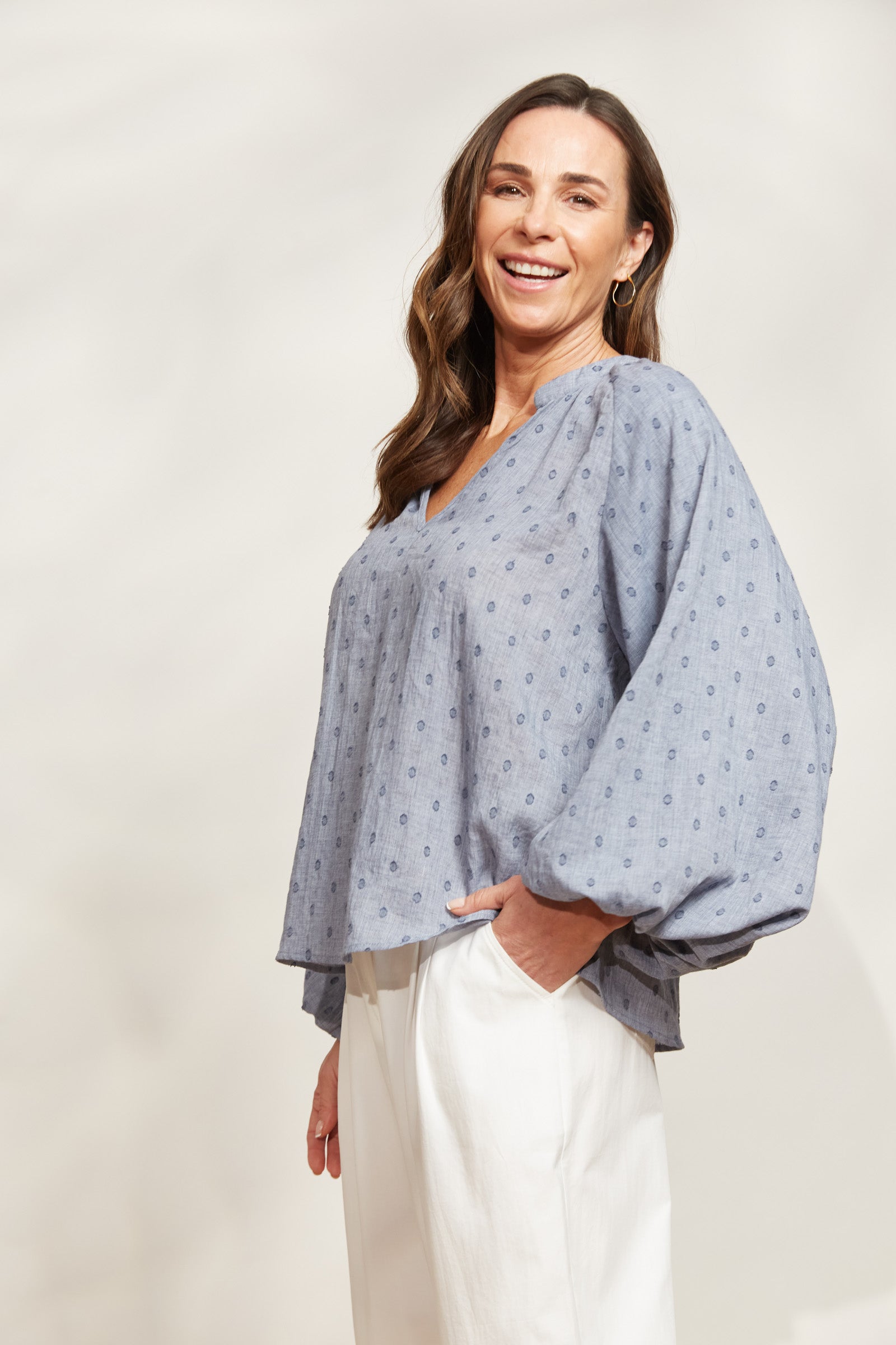 Zephyr Blouse - Nevada-General-Eb & Ive-The Bay Room