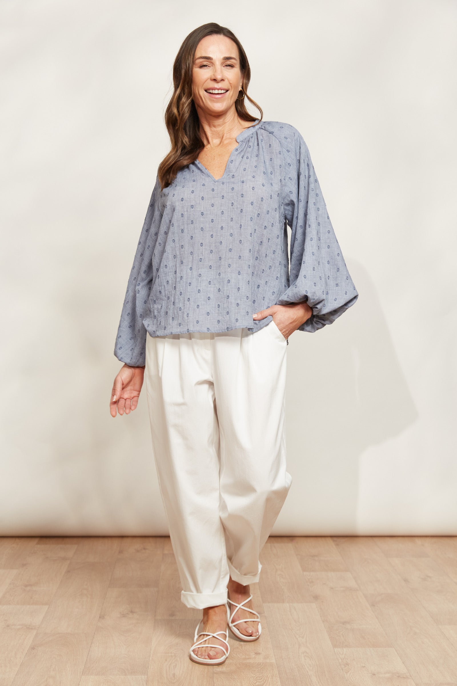 Zephyr Blouse - Nevada-General-Eb & Ive-The Bay Room