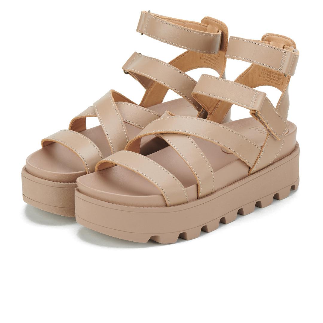 Zeze Wedge Multi All Latte-Footwear-Rollie-The Bay Room