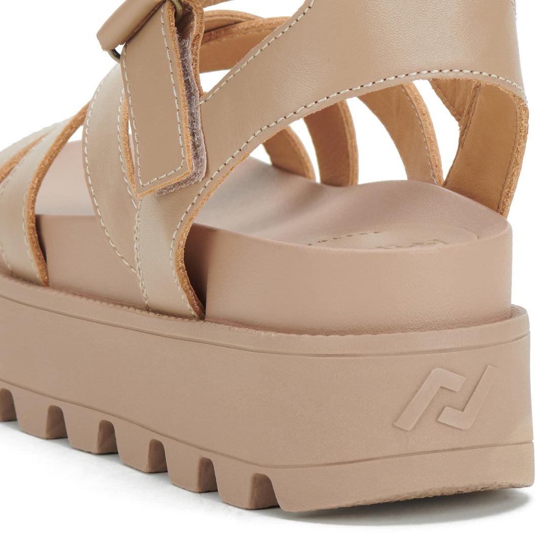 Zeze Wedge Multi All Latte-Footwear-Rollie-The Bay Room