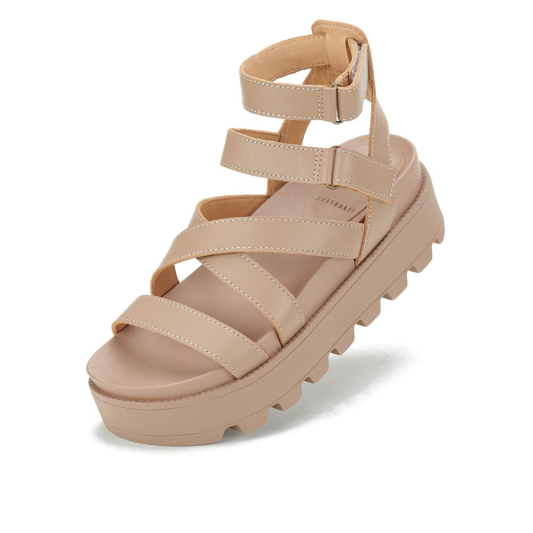 Zeze Wedge Multi All Latte-Footwear-Rollie-The Bay Room