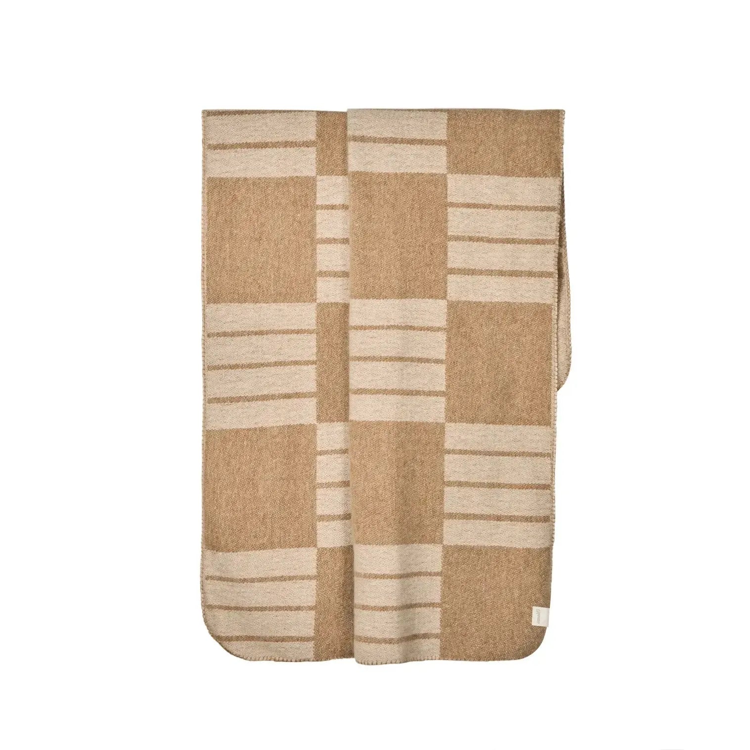 Zia Throw 130x170cm Camel-Soft Furnishings-Amalfi-The Bay Room