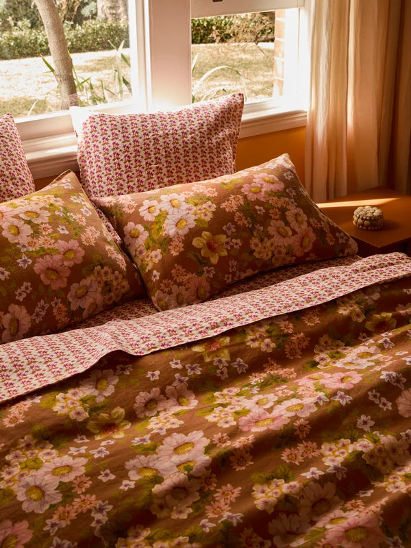 Buttercup Rust Standard Pillowcases (Set of 2)