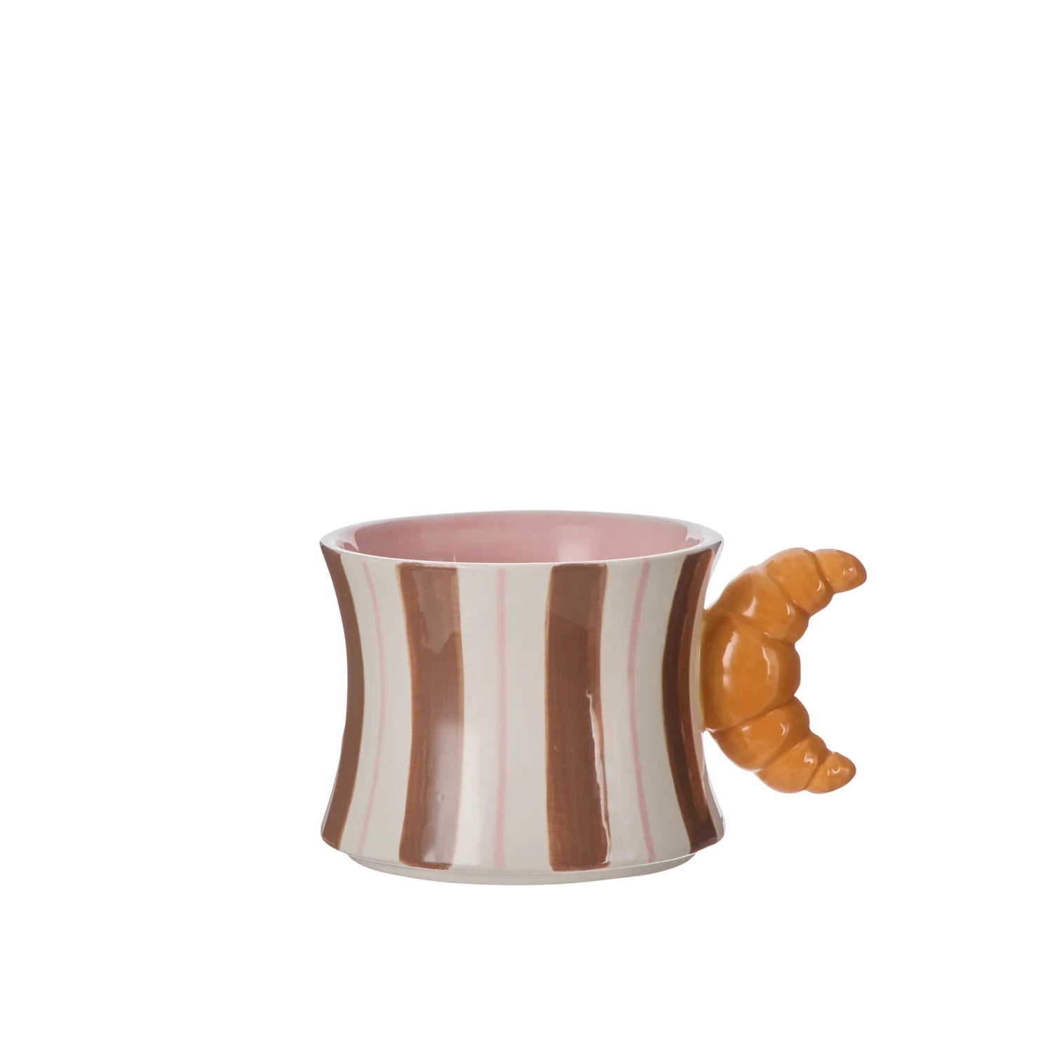 Colette Croissant Striped Mug 12.8x9.5x7.5cm