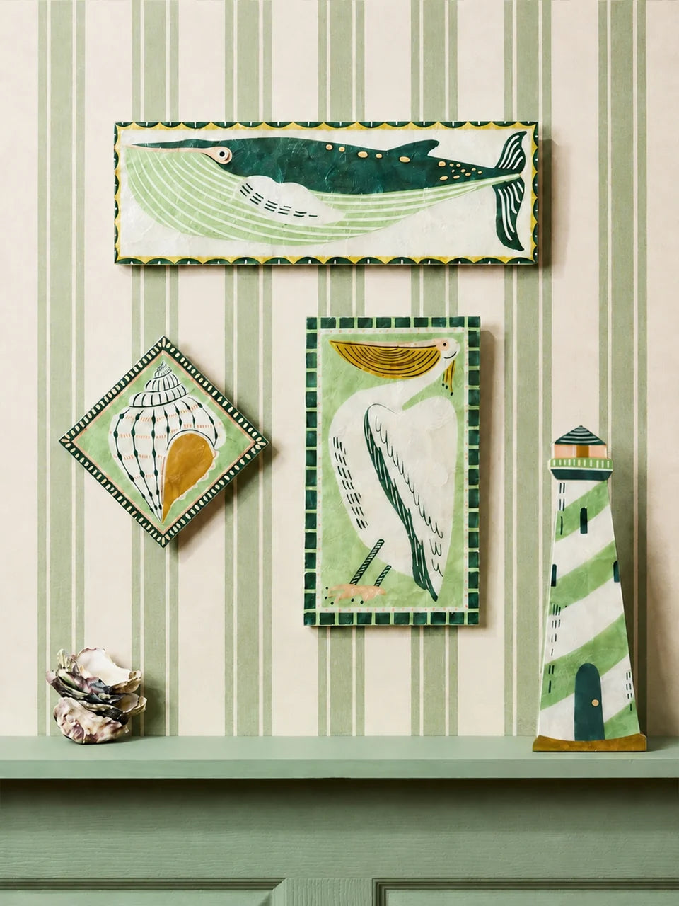Mariner Wall Art Pelican